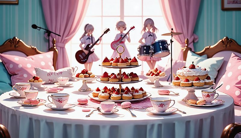 #放課後ティータイムのついついお茶会