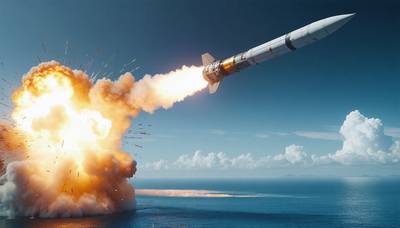 弾道ミサイルの可能性