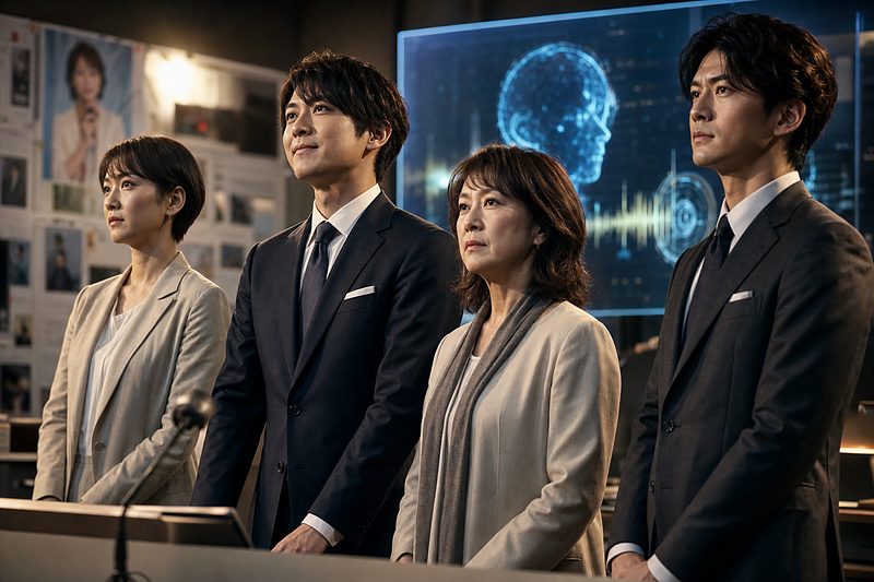 【話題】銀河の一票第8話！梶裕貴AI社長役と日髙のり子が共演