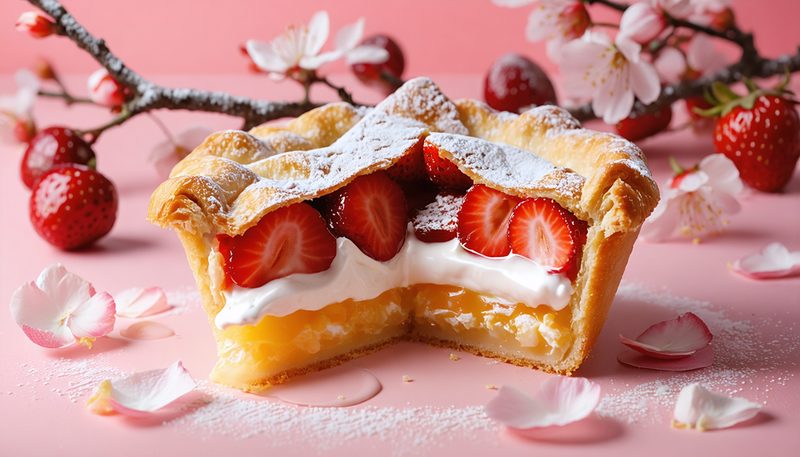 #マックのいちごショートケー金曜日