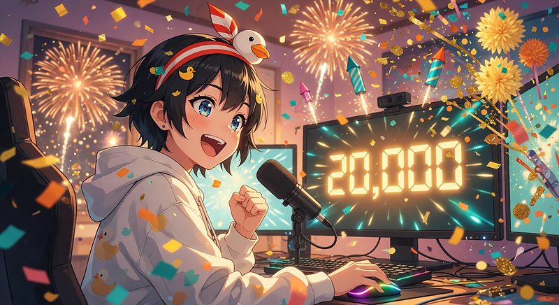 【祝】大空スバル200万人達成！5月19日夜に耐久配信で感謝