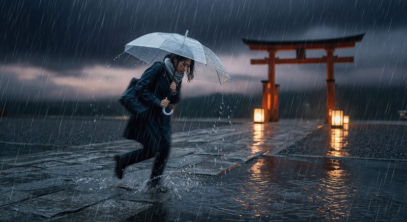 【注意】5月21日朝から土砂降り！降水確率90%で全国的に大雨