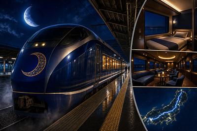 【速報】JR東日本の新夜行特急「ルナ・アズール」2027年春デビュー決定