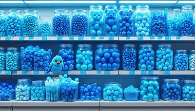 #ローソンしあわせを呼ぶ青いフェア