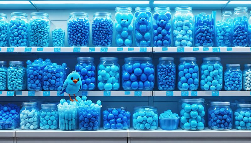 #ローソンしあわせを呼ぶ青いフェア