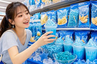 #ローソンしあわせを呼ぶ青いフェア