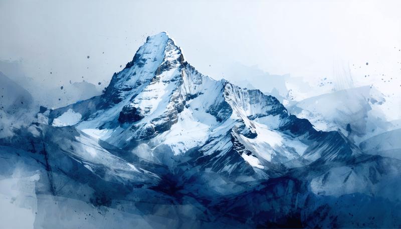 閉山中の富士山