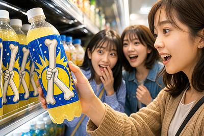 #ローソンで鉄骨飲料