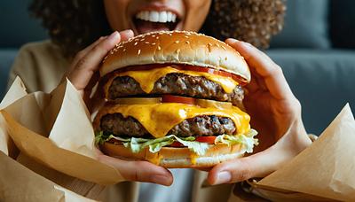 #おうちでこそ倍バーガー