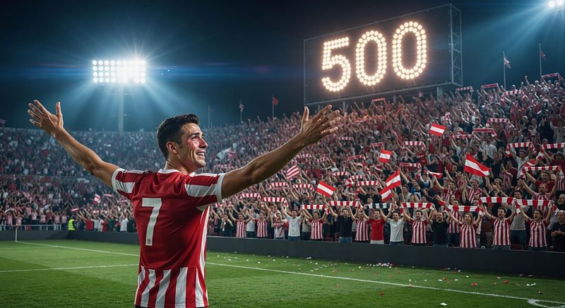 【感動】グリーズマン退団セレモニー！通算500試合の節目にアシストで有終の美