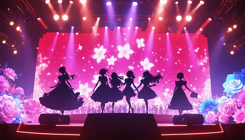 #ミリプロ1st3Dライブ