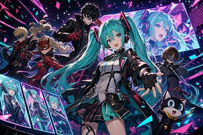#P5X_初音ミクコラボ