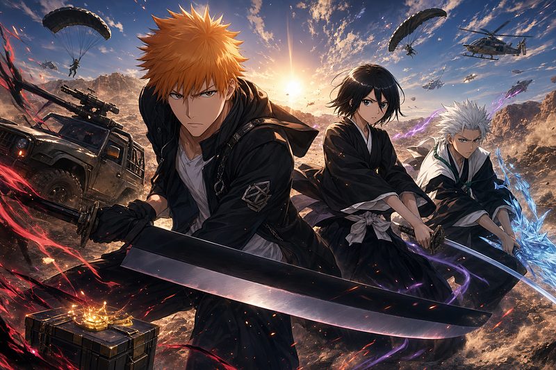 【速報】コラボ第2弾 荒野行動×BLEACH 6/1開始
