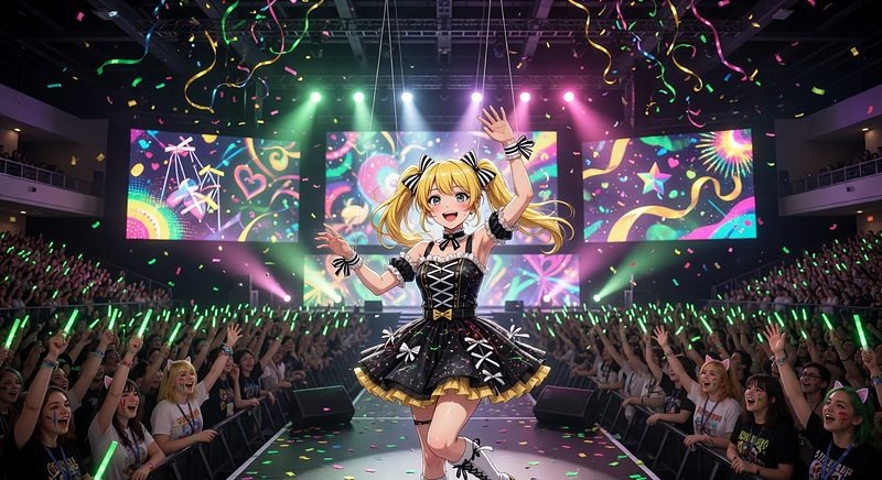 【速報】星井美希が米シカゴで海外初ソロライブ！マリオネット披露で熱狂