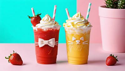 #マックにキティとプリンがやってくる