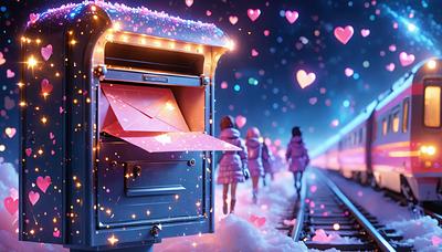 #スターレイルポストから配達中