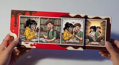#板チョコアイス差しコミック