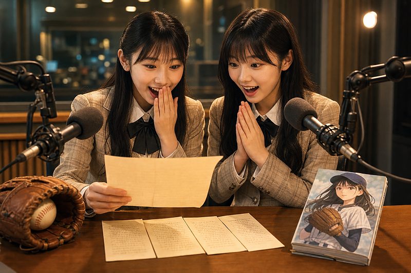 【速報】乃木坂46ANN発『野球少女鷲尾』ドラマ化！6/12配信