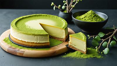 #御用邸抹茶チーズケーキ