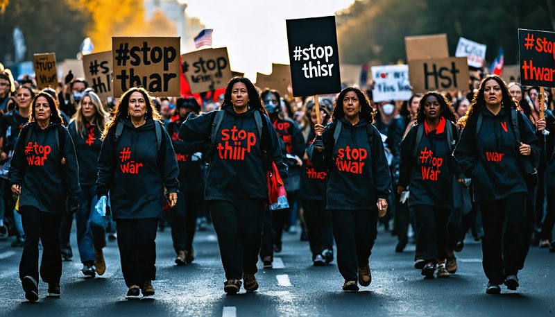 #ママ戦争止めてくるわ