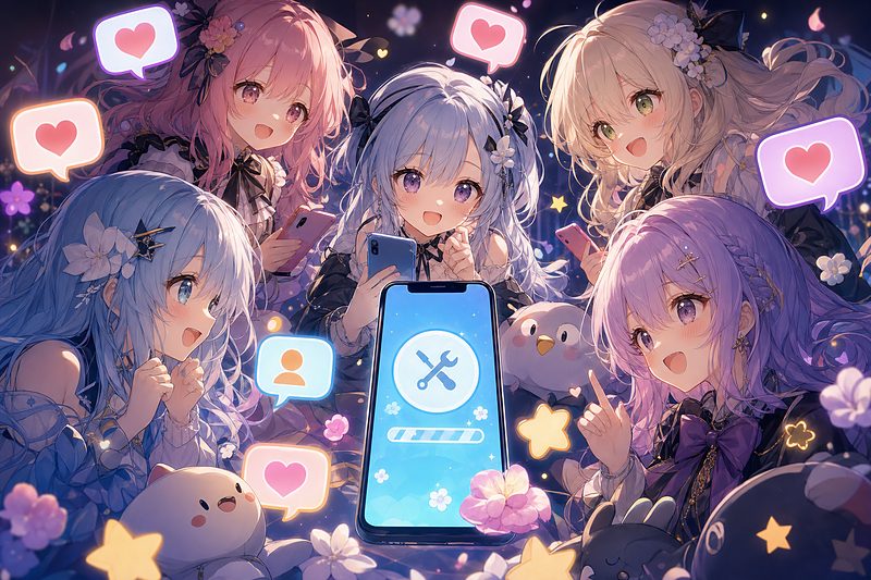 IRIAMメンテ時間を交流の場に転換