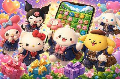 #ポコポコサンリオコラボ