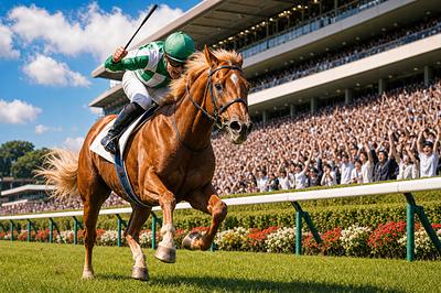 【世界初】フライトライン産駒デミアンが東京新馬戦で初勝利！