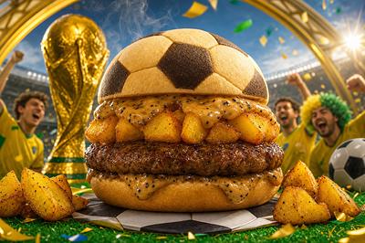 #絶対にザク切りポテトアンド肉厚ビーフ