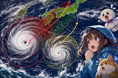 ダブル台風
