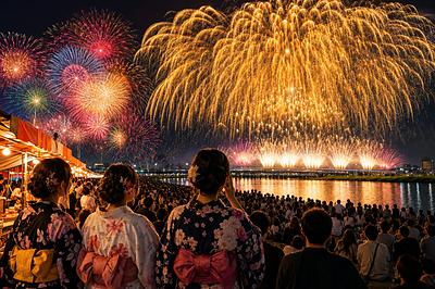 足立の花火