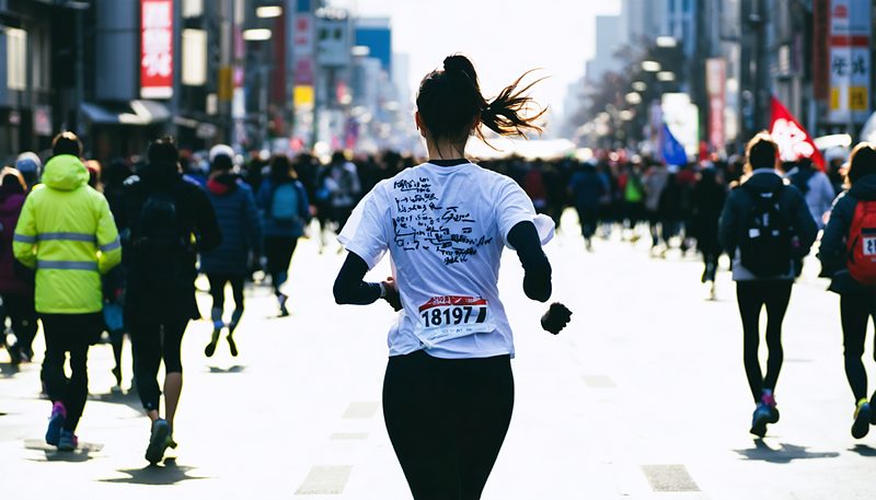 #みっちゃん走ります