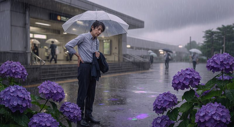 【梅雨の走り】雨のせいで体調不良続出！5月21日全国的に雨
