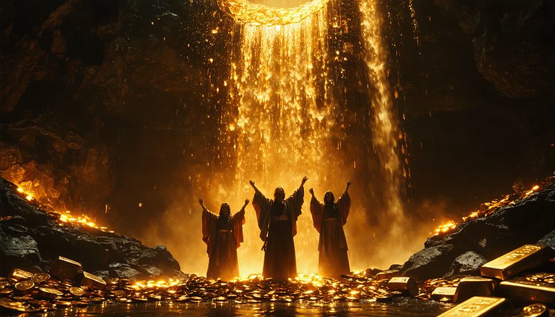 #とうとう俺たちで金塊を見つけちまったね