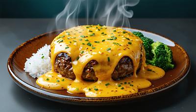 #びっくりドンキーのチーズきた