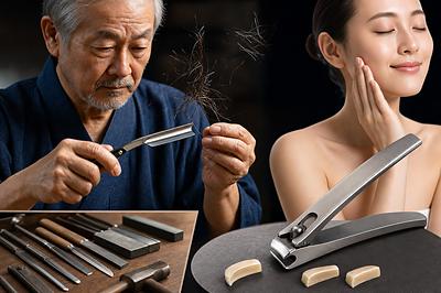 #刃物でツルツル