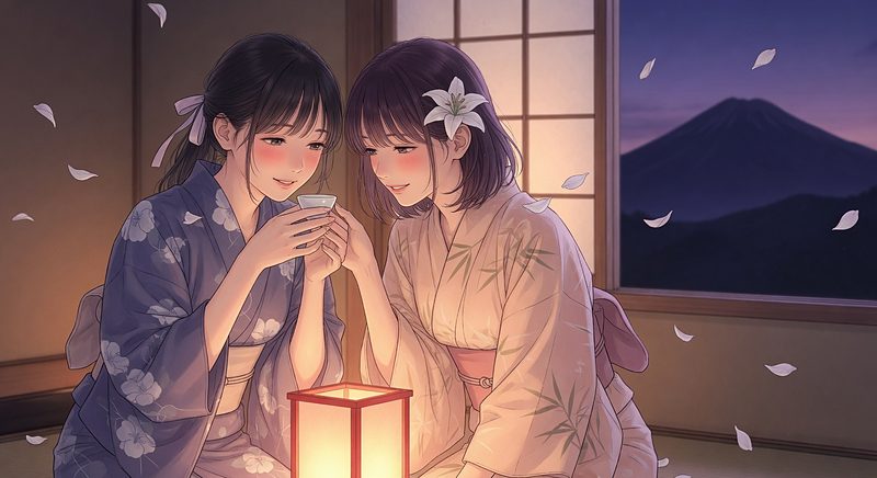 【話題】アニメ「上伊那ぼたん」第7話放送！百合の花が咲く