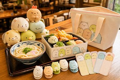 #丸亀製麺ですみっコぐらし
