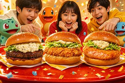 #マックの新作バーガーキミはどれを選ぶ