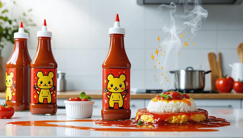 #ハインツのピカチュウケチャップ発売中