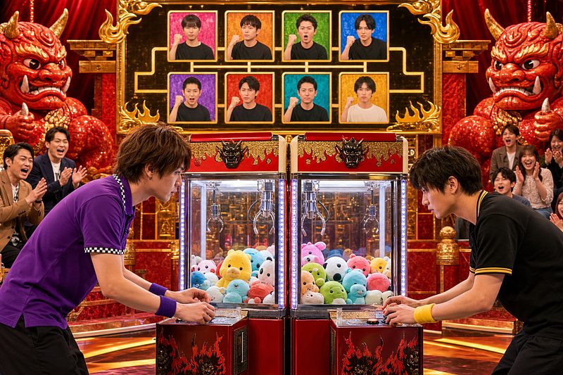 【放送中】千鳥の鬼レンチャン新企画！深澤辰哉がクレーンゲームNo.1に挑戦
