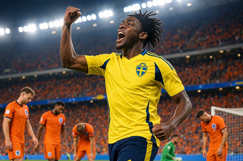 【速報】エランガ1点返すも1-5敗戦！W杯グループFでスウェーデン撃沈