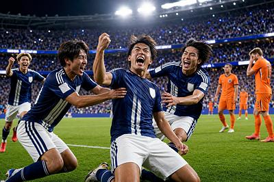 【速報】日本2-2オランダ！W杯2026初戦で勝ち点1獲得