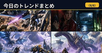 今日のトレンドまとめ（6/6）