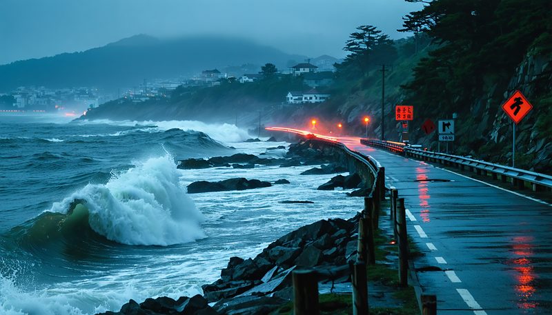 日本株/津波警報/震度5強