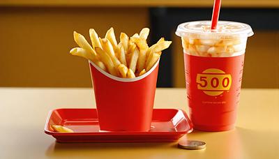 #セット500はMとMで税込500円