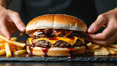 #自宅と書いて倍バーガーと読む