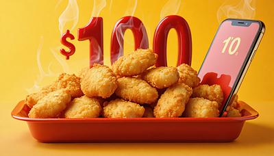 #ナゲットが100円でトクニナルド