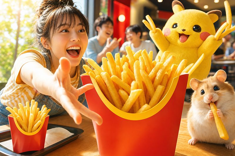 【お得】マック「トクニナルド」第4弾！ポテトML250円が7/3まで