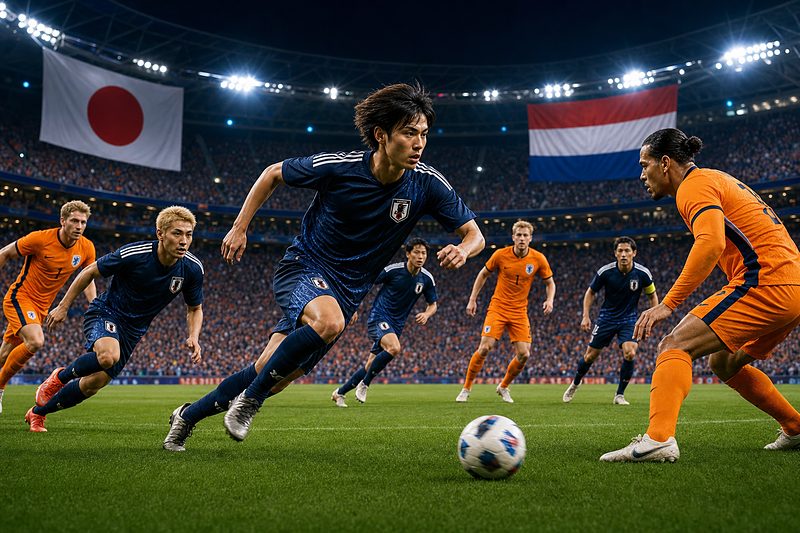 【速報】W杯2026日本初戦！オランダ戦6/15早朝5時キックオフ