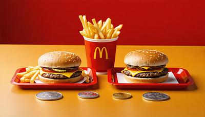#マックで昼夜食べても千円